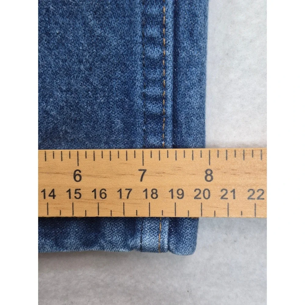 Wrangler 13MWZ Cowboy Cut Original Fit Jeans Men's 34x30 Western Denim Blue